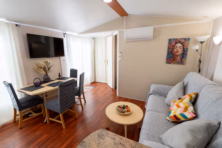 Salón climatizado de Villa Thiago